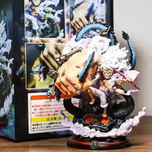 One Piece Luffy Gear 5 vs. Kaido Action Figure Set (22 cm) - Bear Hugs