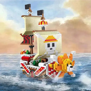 One Piece Pirate Ship 3D Model Building Blocks - Bear Hugs