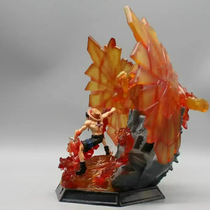 One Piece Portgas D. Ace The Will of Edward Figurine (20cm) - Bear Hugs