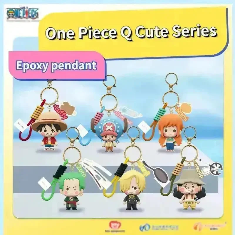One Piece Q Cute Series Keychain - Bear Hugs