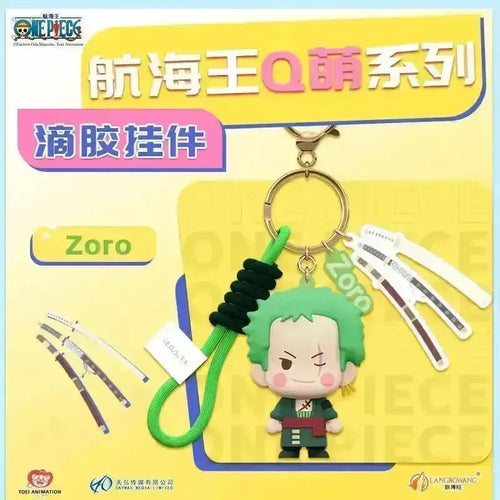 One Piece Q Cute Series Keychain - Bear Hugs