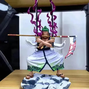 One Piece Roronoa Zoro Inferno Ghost Action Figurine (31 cm) - Bear Hugs