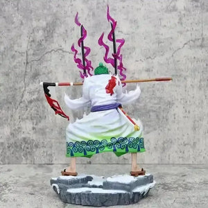 One Piece Roronoa Zoro Inferno Ghost Action Figurine (31 cm) - Bear Hugs