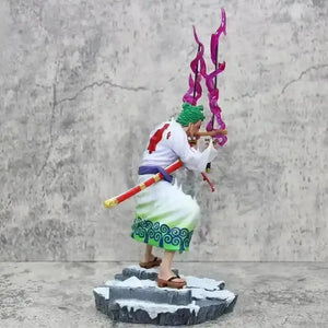 One Piece Roronoa Zoro Inferno Ghost Action Figurine (31 cm) - Bear Hugs