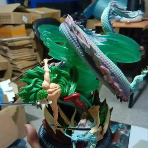 One Piece Roronoa Zoro Tornado Asura Action Figure (27.5 cm) - Bear Hugs