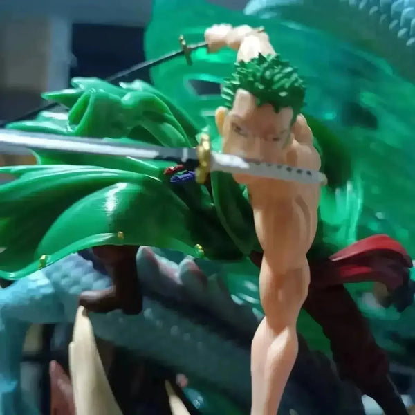 One Piece Roronoa Zoro Tornado Asura Action Figure (27.5 cm) - Bear Hugs