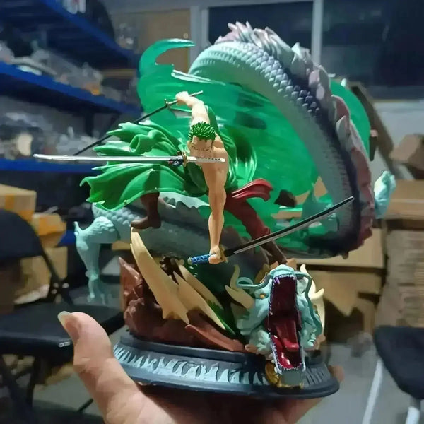 One Piece Roronoa Zoro Tornado Asura Action Figure (27.5 cm) - Bear Hugs