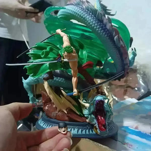One Piece Roronoa Zoro Tornado Asura Action Figure (27.5 cm) - Bear Hugs