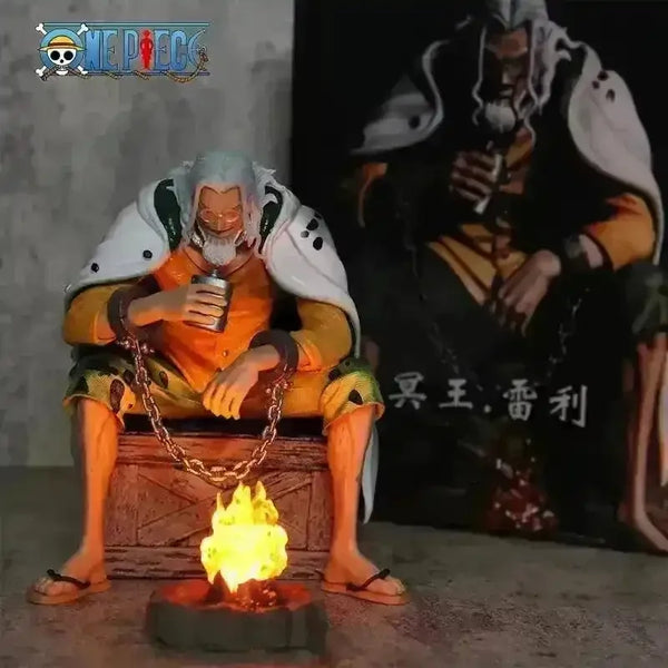 One Piece Silvers Rayleigh Action Figurine (16 cm) - Bear Hugs