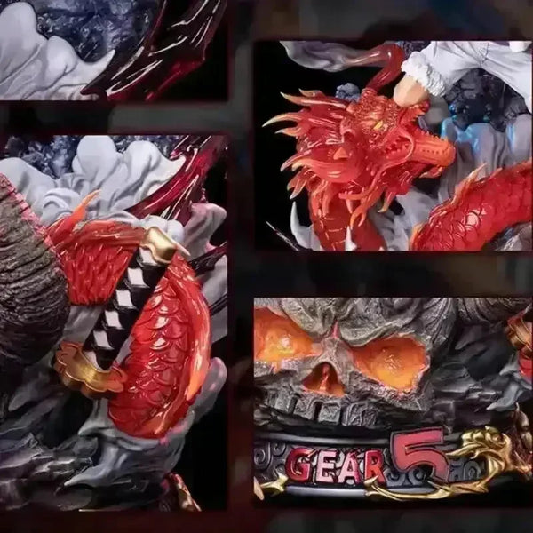 One Piece Sun God Nika Dragon Action Figures (33 cm) - Bear Hugs
