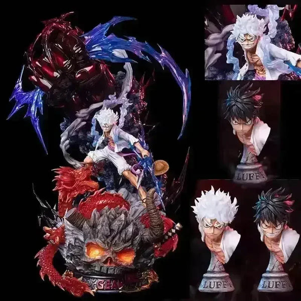 One Piece Sun God Nika Dragon Action Figures (33 cm) - Bear Hugs