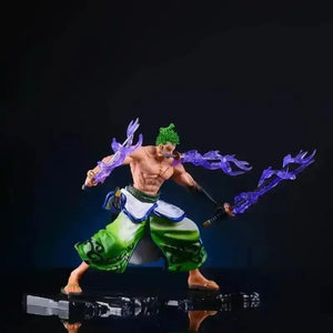 One Piece Zoro and Swords Action Figure (20 cm) - Bear Hugs