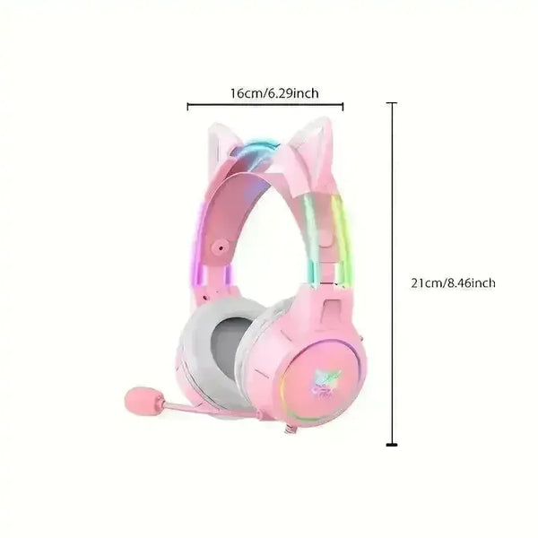 ONIKUMA X15 Pro Wired Gaming Headset - Bear Hugs