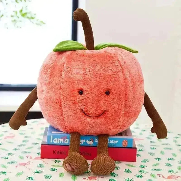 Orchard Apple Worm and Fruit Plushies - Bear Hugs