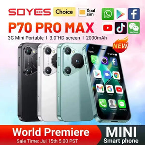 P70 Pro Max Mini Phone - Bear Hugs