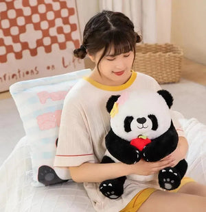 Panda Bloom Fluffy Blossom Plush - Bear Hugs
