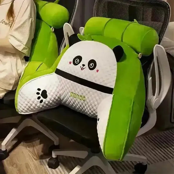 Panda Rabbit Ice Bean Backrest Pillow - Bear Hugs