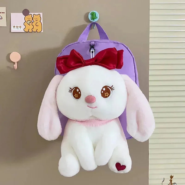 Pearl & Bow Rabbit Plush - Bear Hugs
