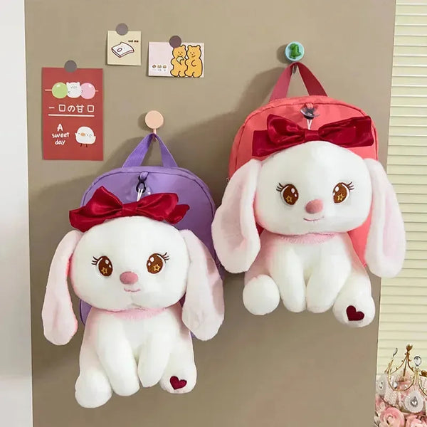 Pearl & Bow Rabbit Plush - Bear Hugs