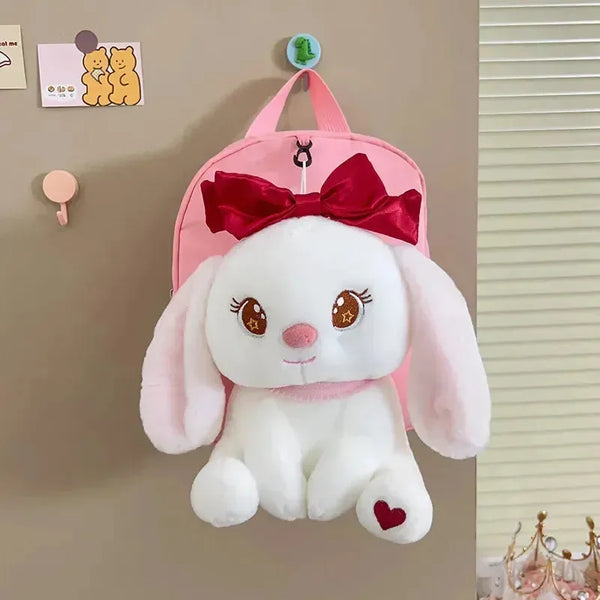 Pearl & Bow Rabbit Plush - Bear Hugs