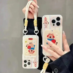 Persimmon Pepper Bear Phone Case (For iPhones) - Bear Hugs