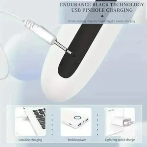 Personal Wand Style Bullet Vibrating Mini Massager - Bear Hugs