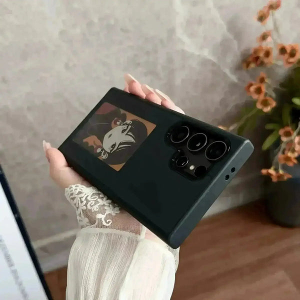 Picture Changing eInk Phone Case (For S23 & S24 Ultra) - Bear Hugs