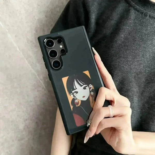 Picture Changing eInk Phone Case (For S23 & S24 Ultra) - Bear Hugs