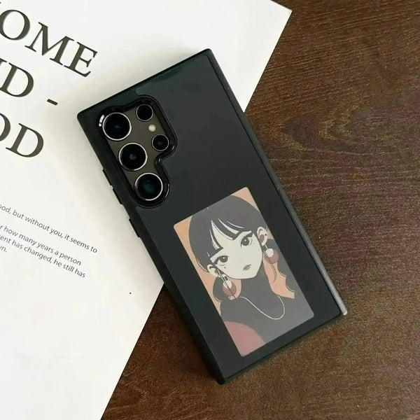 Picture Changing eInk Phone Case (For S23 & S24 Ultra) - Bear Hugs