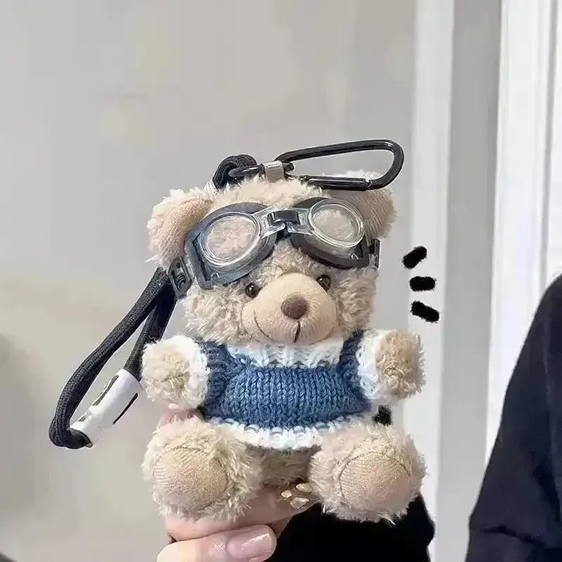 Pilot Knit Bear Keychain - Bear Hugs