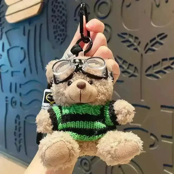 Pilot Knit Bear Keychain - Bear Hugs