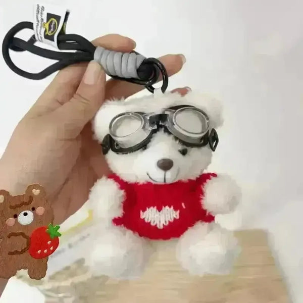 Pilot Knit Bear Keychain - Bear Hugs