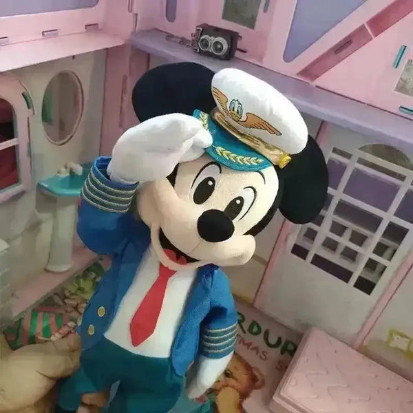 Pilot Mickey Mouse Premium Plushie - Bear Hugs