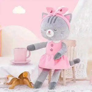 Pinkpong Lazy Cat Plush Toy (40 cm) - Bear Hugs