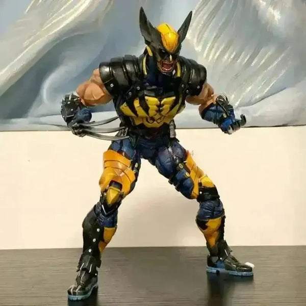 PLAY ARTS Kai Wolverine Action Figure (26 cm) - Bear Hugs