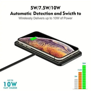 PlugnGo 10W Wireless Car Charger Mat - Bear Hugs