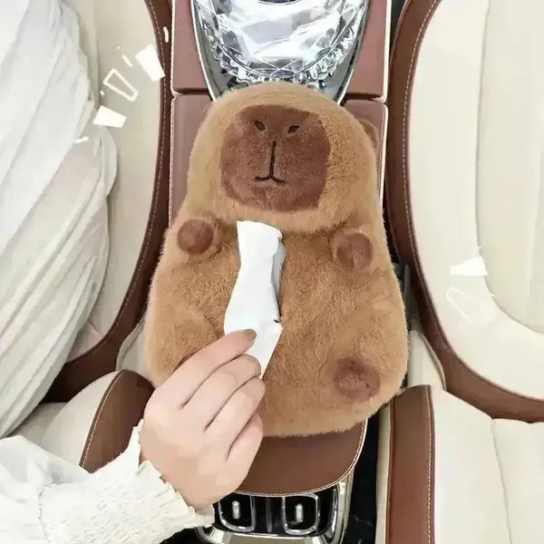 Plush Capybara Tissue Holder - Bear Hugs