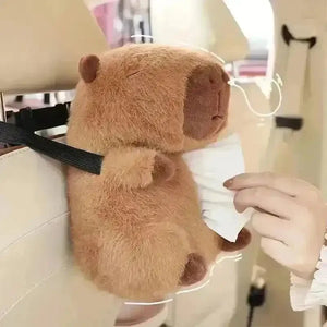 Plush Capybara Tissue Holder - Bear Hugs
