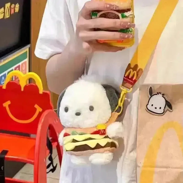 Pochacco Big Mac Plushie (20 cm) - Bear Hugs