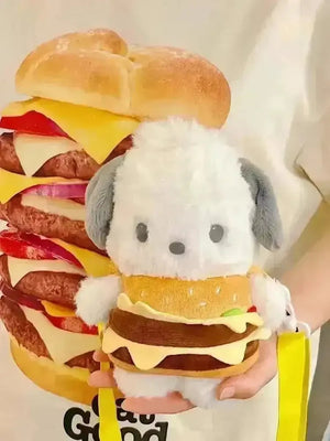 Pochacco Big Mac Plushie (20 cm) - Bear Hugs
