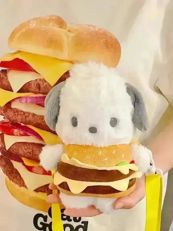 Pochacco Big Mac Plushie (20 cm) - Bear Hugs