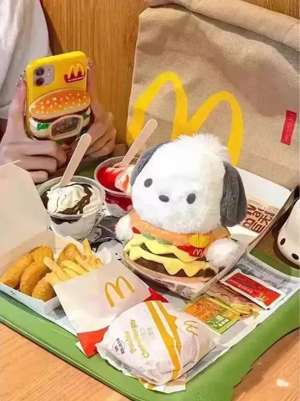 Pochacco Big Mac Plushie (20 cm) - Bear Hugs