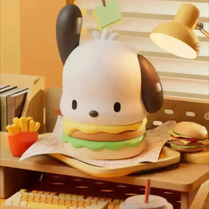 Pochacco Hamburger Silicone Touch Lamp - Bear Hugs