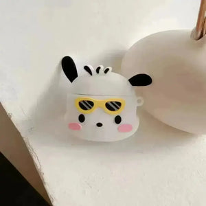Pochacco Sunglasses Silicone AirPods Case - Bear Hugs