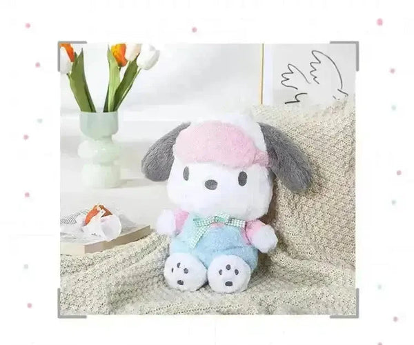 Pochacco with Eye Mask Plushie (25 cm) - Bear Hugs