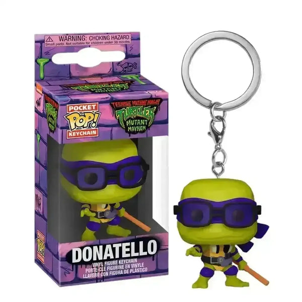 Pocket Pop Mutant Ninja Turtle Keychain - Bear Hugs
