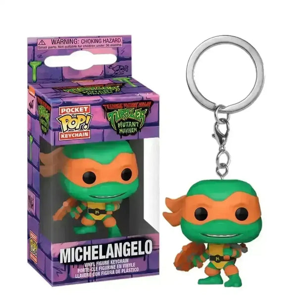 Pocket Pop Mutant Ninja Turtle Keychain - Bear Hugs