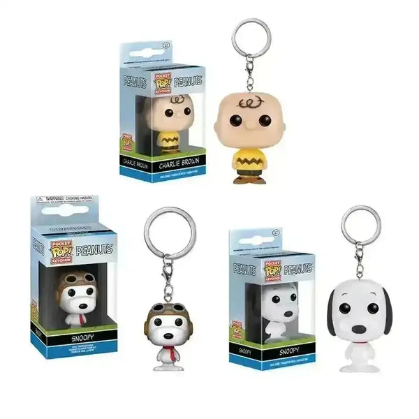 Pocket Pop Peanuts Character Keychain - Bear Hugs