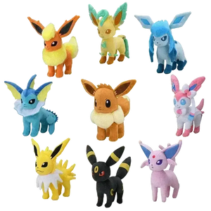 Pokémon Eevee Evolution Plushies (20 cm) - Bear Hugs