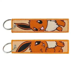 Pokémon Embroidered Tag Keychain - Bear Hugs